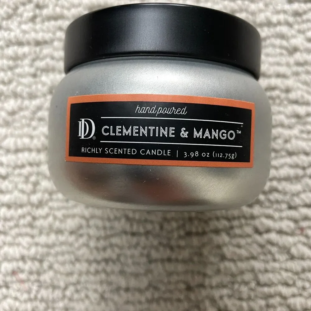 Darsee & David's from Hobby Lobby Clemetine & Mango Richly Scented Candle Jar